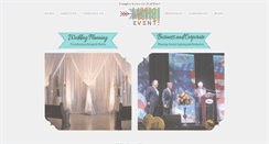 Desktop Screenshot of mayfieldevents.com